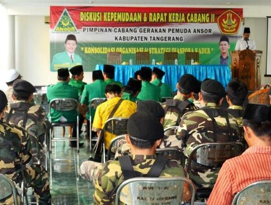 Rakercab Ansor Tangerang Fokuskan Pengkaderan dan Diaspora