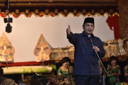 15 Ribu Nahdliyin Peringati Harlah dengan Wayangan dan Tumpengan