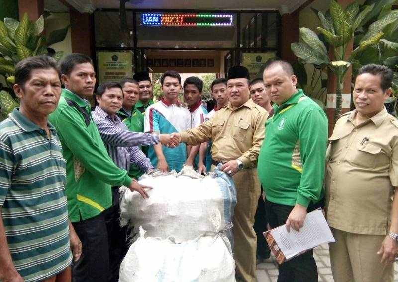 MAN 2 Medan Dukung Program Donor Sampah PWNU Sumut
