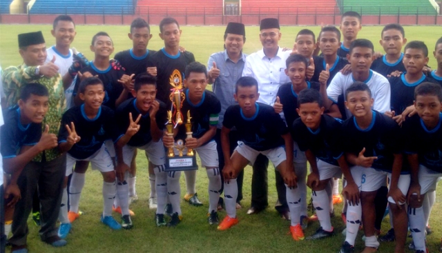 Menang Tipis 0-1 dari Sabilillah, Walisongo Sragen Juara LSN Jateng III