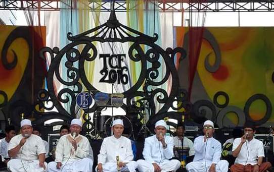 Pertama Kali Tasik Creatif Festival Pentaskan Hadrah Majelis Dzikir dan Shalawat Rizalul Ansor