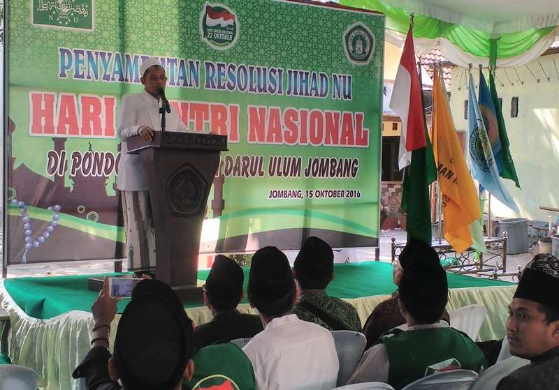 Di Pesantren Darul Ulum, Tim Resolusi Jihad Ditunjukkan Kiprah Pendiri Pesantren