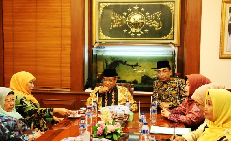 Gelar Kongres Bulan Ini, Muslimat NU Sowan PBNU