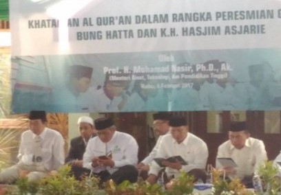 UNJ Resmikan Gedung KH Hasjim Asj’arie Khataman Qur’an