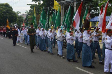 Ribuan Nahdliyin Kejen Meriahkan Karnaval Aswaja