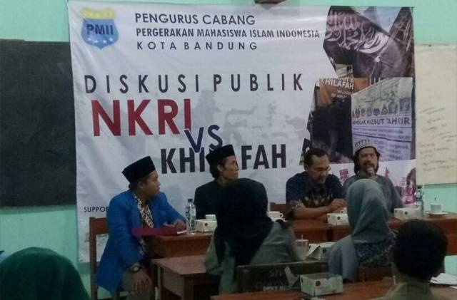 Diskusi NKRI vs Khilafah, PMII Bandung Ingatkan Ancaman Indonesia