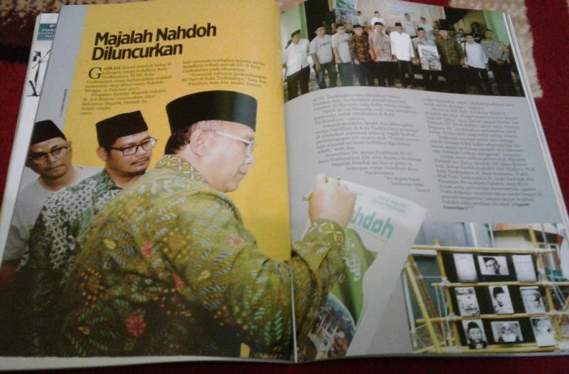 Edisi Kedua Majalah Nahdoh PCNU Kota Tasik Diluncurkan