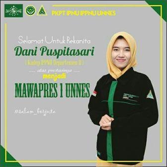 Kader IPPNU Raih Predikat Mahasiswa Berprestasi Unnes