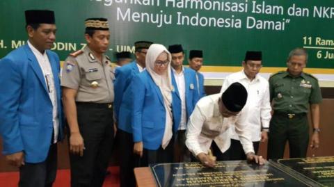 Hadiri Harlah Ke-51, Wagub Sulsel Resmikan Gedung baru UIM