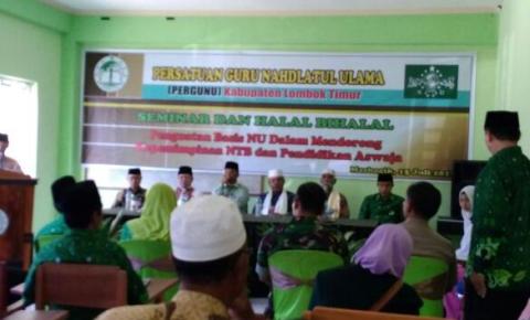Pergunu NTB Gelar Seminar dan Halal Bihalal di Ponpes Al-Ijtihad
