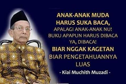 Kiai Muchit Muzadi dan Kegemarannya