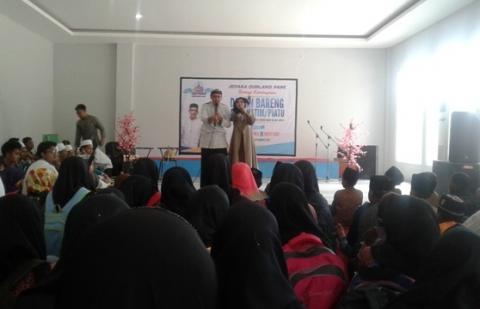 Dua Artis Ini Lantunkan Shalawat Padhang Bulan Gubahan Habib Luthfi