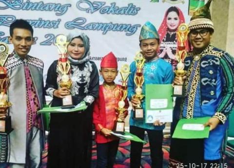 Guru dan Murid MA Maarif NU Keputran Wakili Lampung di Festival Qasidah Nasional