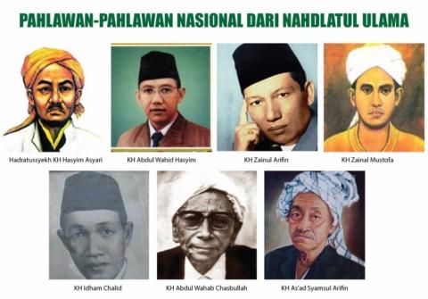 Inilah Tokoh-tokoh NU Bergelar Pahlawan Nasional