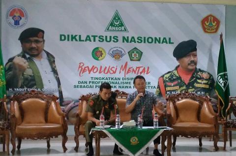 Lemhanas Isi Pendidikan Kepemimpinan Banser