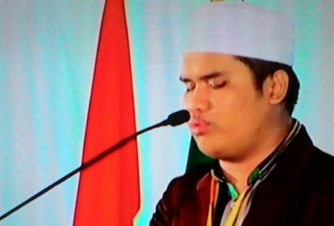 Pembukaan Munas-Konbes NU, Penyandang Disabilitas Baca Al-Qur'an dan Shalawat Badar