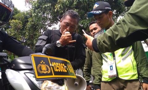 Dipandu Ditlantas, Ratusan Banser Siap Amankan Pengajian Habaib dan Kiai