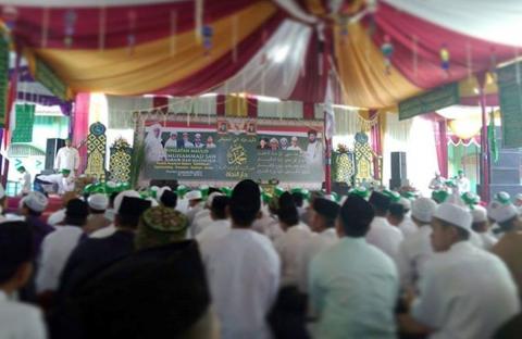 Wujud Cinta, Pesantren Darunnajat Peringati Maulid Nabi Muhammad