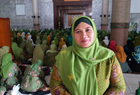 Muslimat NU Kabupaten Bandung Ngaji Rutin Tiga Bulanan