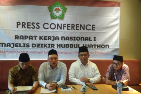 Rakernas Majelis Dzikir Hubbul Wathon Tegaskan Soal Kebangsaan