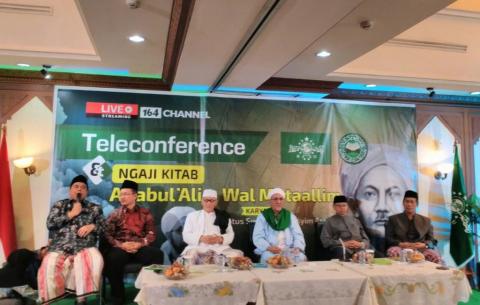 Para Kiai NU Ngaji Online dengan Habib Umar bin Hafidz Hadramaut