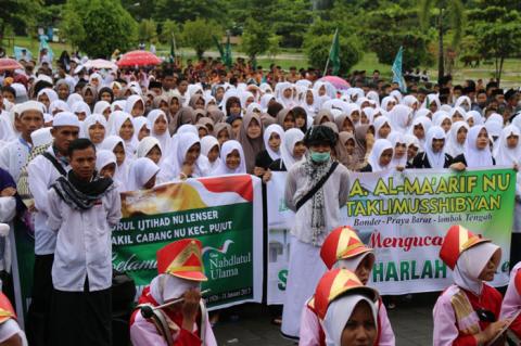 Ini Rangkaian Semarak Harlah Ke-95 NU di Lombok Tengah