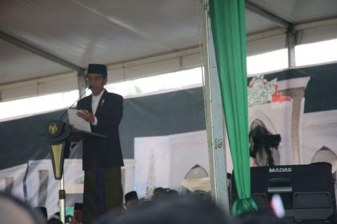 Inilah Pantun Presiden Jokowi untuk NU