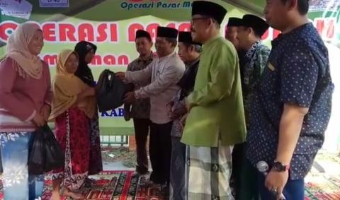 PCNU Kabupaten Cirebon Gelar Operasi Pasar Murah di 16 Kecamatan