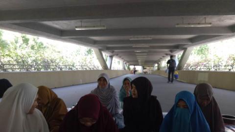 Kolong Jembatan, Titik Kumpul Diaspora Indonesia di Hong Kong