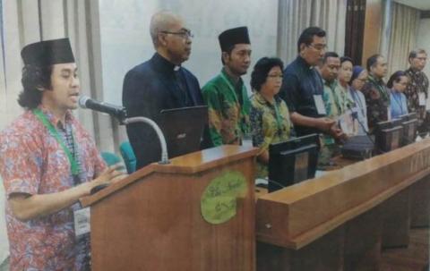 Tokoh Muda NU Pimpin Diaspora Indonesia Bacakan Deklarasi Roma, Ini Isinya