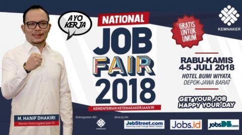 Job Fair Kemnaker Tawarkan 12.000 Lowongan Kerja