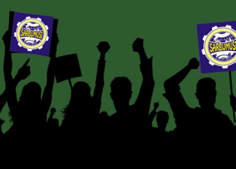 Tekad Sarbumusi Jombang Perjuangkan Hak Buruh