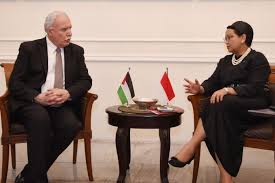 Indonesia and Palestine discuss latest situation in gaza