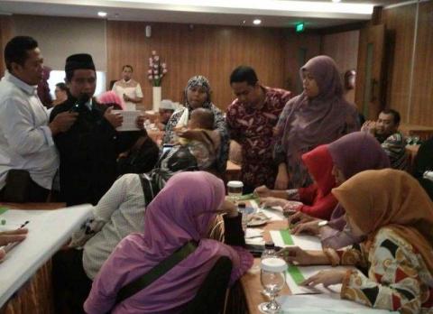 Bimas Islam Gelar Latihan Praktis Membaca Al-Quran Braille