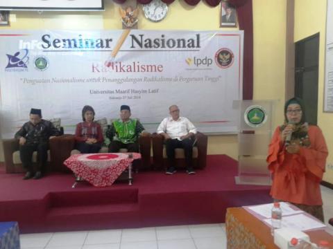 Umaha Sidoarjo Selenggarakan Seminar Antisipasi Radikalisme