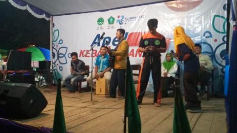 Kemah Pelajar Mengawali Konferwil IPNU Jatim