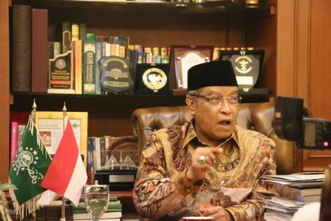 Kiai Said: NU Bukan Parpol, Tidak Dukung-Mendukung