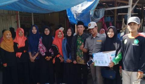 Pelajar NU Kraksaan Kumpulkan Dana untuk Lombok