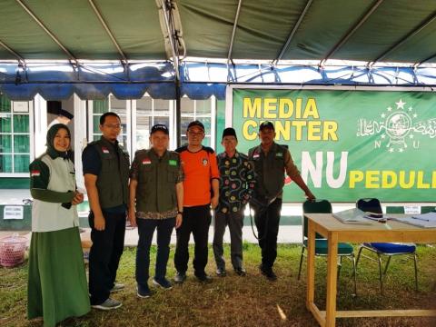 Di Lombok, Tim NU Jatim Salurkan Bantuan Hingga Desa