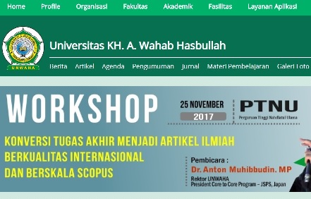 Mahasiswa KKN Unwaha Jombang Kembangkan Situs Web Desa