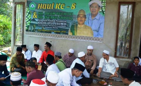 Alumni Pesantren Raudlatul Ulum Gelar Haul Masayikh