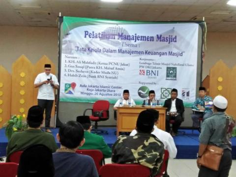 Lembaga Takmir Masjid NU DKI Selenggarakan Pelatihan Manajemen