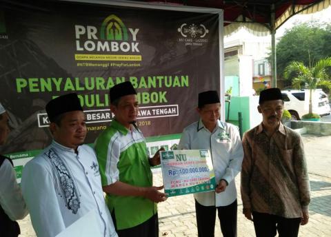 NU Jateng Kirim Bantuan Tahap Kedua ke Lombok