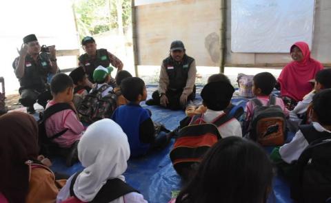 PBNU Kembali Tinjau Warga Terdampak Gempa Lombok