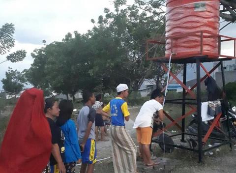 NU Dampingi Warga Sulteng yang Kampungnya Tertelan Bumi