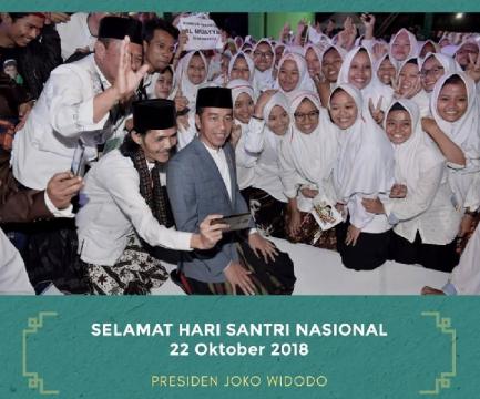 Ciri Khas Santri Menurut Presiden Jokowi