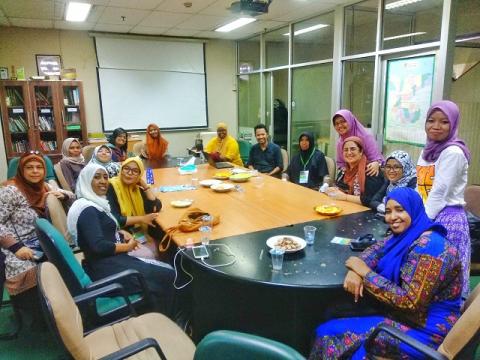 Kelompok Perempuan Muslim Muda Dunia Kunjungi Kantor NU Online