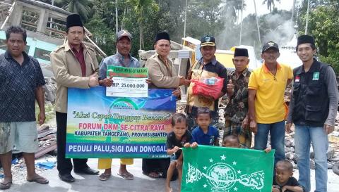 Forum DKM di Tangerang Bantu Pembangunan 6 Masjid di Sulteng