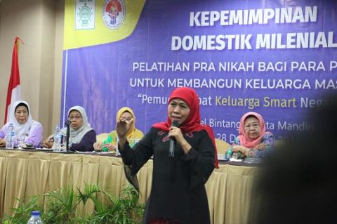 Khofifah Imbau Generasi Muda NU Kuasai Berbagai Disiplin Ilmu