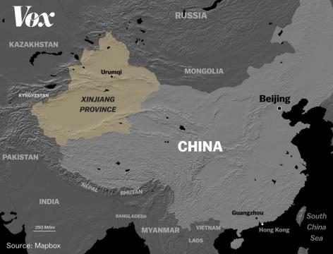 Xinjiang displays evidence of violent attacks in 1992-2015